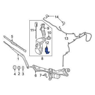 Jeep OE - Windshield Washer Pump