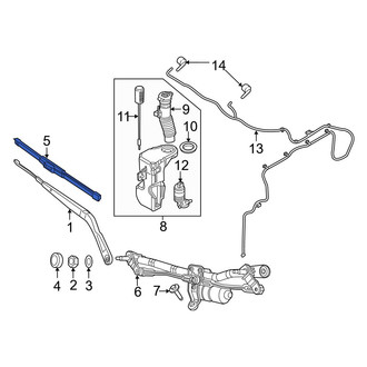 Jeep OE - Right Wiper Blade
