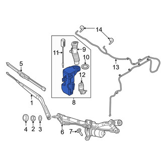Jeep OE - Washer Fluid Reservoir