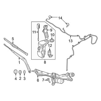 Jeep OE - Windshield - Wiper & Washer Components