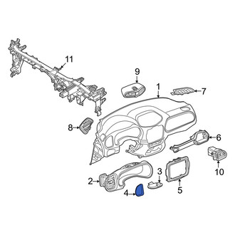 Jeep OE - Instrument Panel Bezel