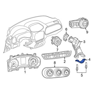 Jeep OE - Ignition Lock Housing Bracket