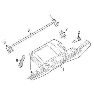 Jeep OE - Instrument Panel - Glove Box