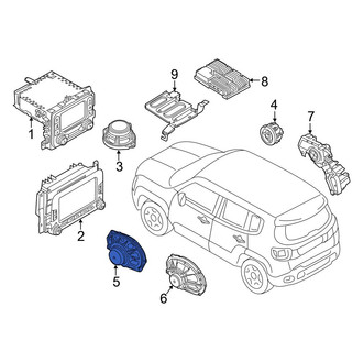 Jeep OE - Center Rear Speaker
