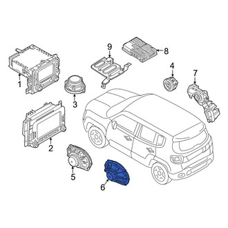 Jeep OE - Center Rear Speaker