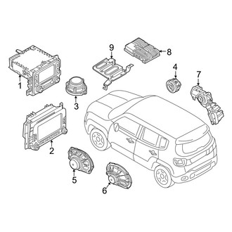 Jeep OE - Instrument Panel - Sound System