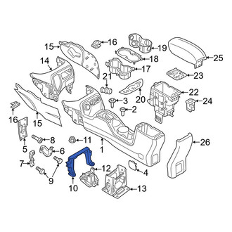 Jeep OE - Front Console Bracket