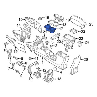 Jeep OE - Console Cup Holder