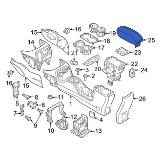 Jeep OE - Console Armrest