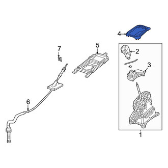 Jeep OE - Automatic Transmission Shift Cover Plate