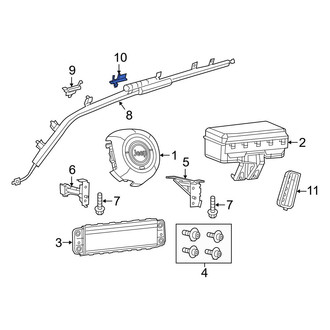 Jeep OE - Rear Left Curtain Air Bag Bracket