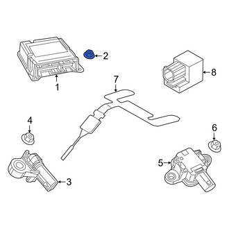 Jeep OE - Door Check Nut