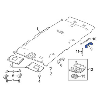 Jeep OE - Rear Right Interior Grab Bar