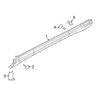 Jeep OE - Pillars, Rocker & Floor - Exterior Trim