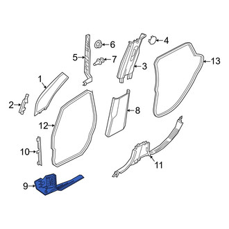 Jeep OE - Front Left Door Sill Plate