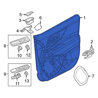 Jeep OE - Rear Left Outer Door Outer Panel