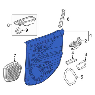 Jeep OE - Front Right Outer Door Outer Panel