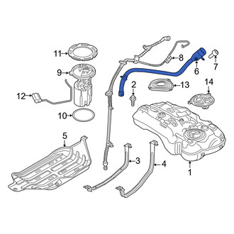 Jeep OE - Fuel Tank Filler Neck