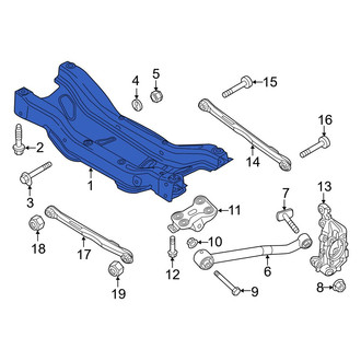 Jeep OE - Rear Suspension Subframe Crossmember