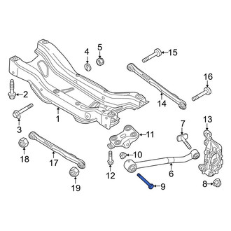 Jeep OE - Suspension Trailing Arm Bolt