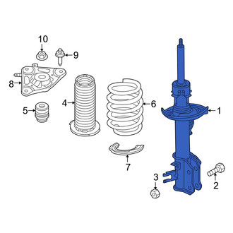 Jeep OE - Rear Right Suspension Strut
