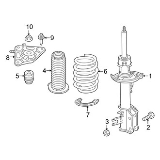 Jeep OE - Rear Suspension - Shocks & Components
