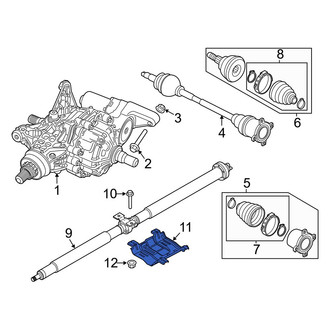 Jeep OE - Rear Floor Pan Heat Shield