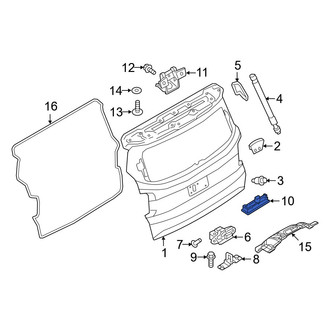 Jeep OE - Rear Liftgate Latch Release Switch