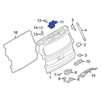 Jeep OE - Rear Liftgate Hinge