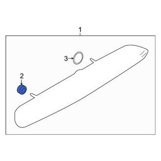 Jeep OE - Spoiler Nut