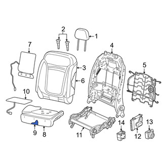 Jeep OE - Front Right Seat Cushion Foam