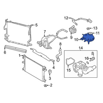 Jeep OE - Engine Coolant Reservoir
