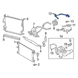 Jeep OE - Engine Coolant Overflow Hose