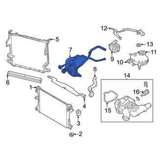 Jeep OE - Upper Radiator Coolant Hose
