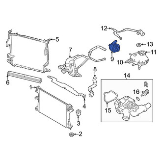 Jeep OE - Engine Auxiliary Water Pump