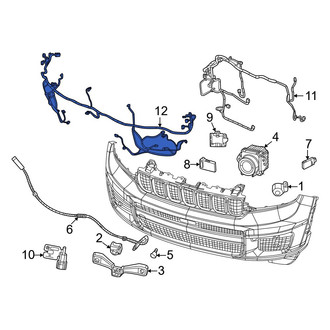 Jeep OE - Front Parking Aid System Wiring Harness