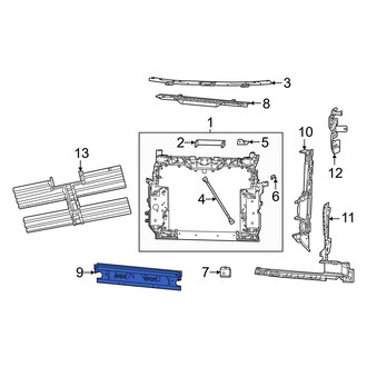 Jeep OE - Front Lower Radiator Support Air Deflector