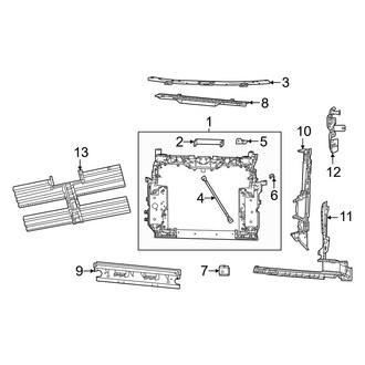 Jeep OE - Radiator Support