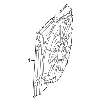 Jeep OE - Cooling Fan (3.6L)