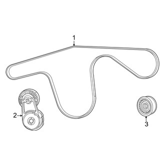 Jeep OE - Cooling - Belts & Pulleys (3.6L)
