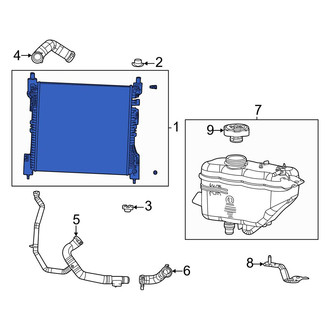 Jeep OE - Radiator