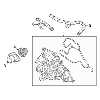 Jeep OE - Cooling - Water Pump (5.7L)