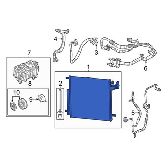 Jeep OE - A/C Condenser