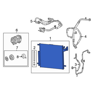 Jeep OE - A/C Condenser