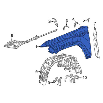 Jeep OE - Front Right Fender