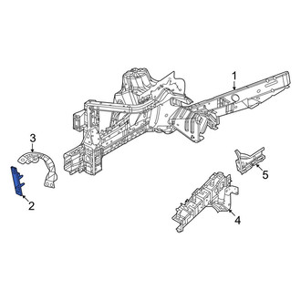 Jeep OE - Front Right Frame Rail End