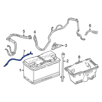 Jeep OE - Battery Ground Strap