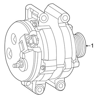 Jeep OE - Electrical - Alternator (5.7L)