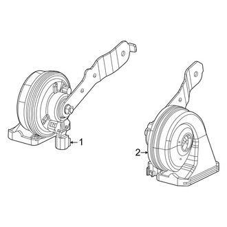 Jeep OE - Electrical - Horn