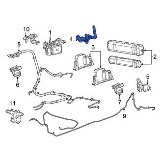 Jeep OE - Front Left Suspension Ride Height Sensor